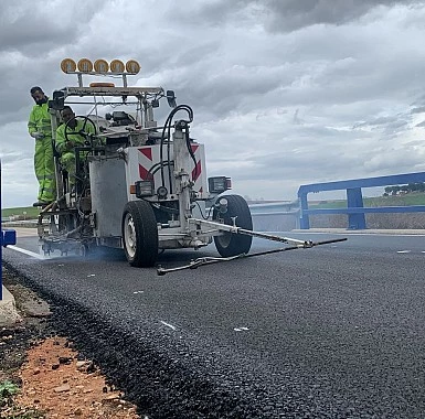 Señalización horizontal de carreteras